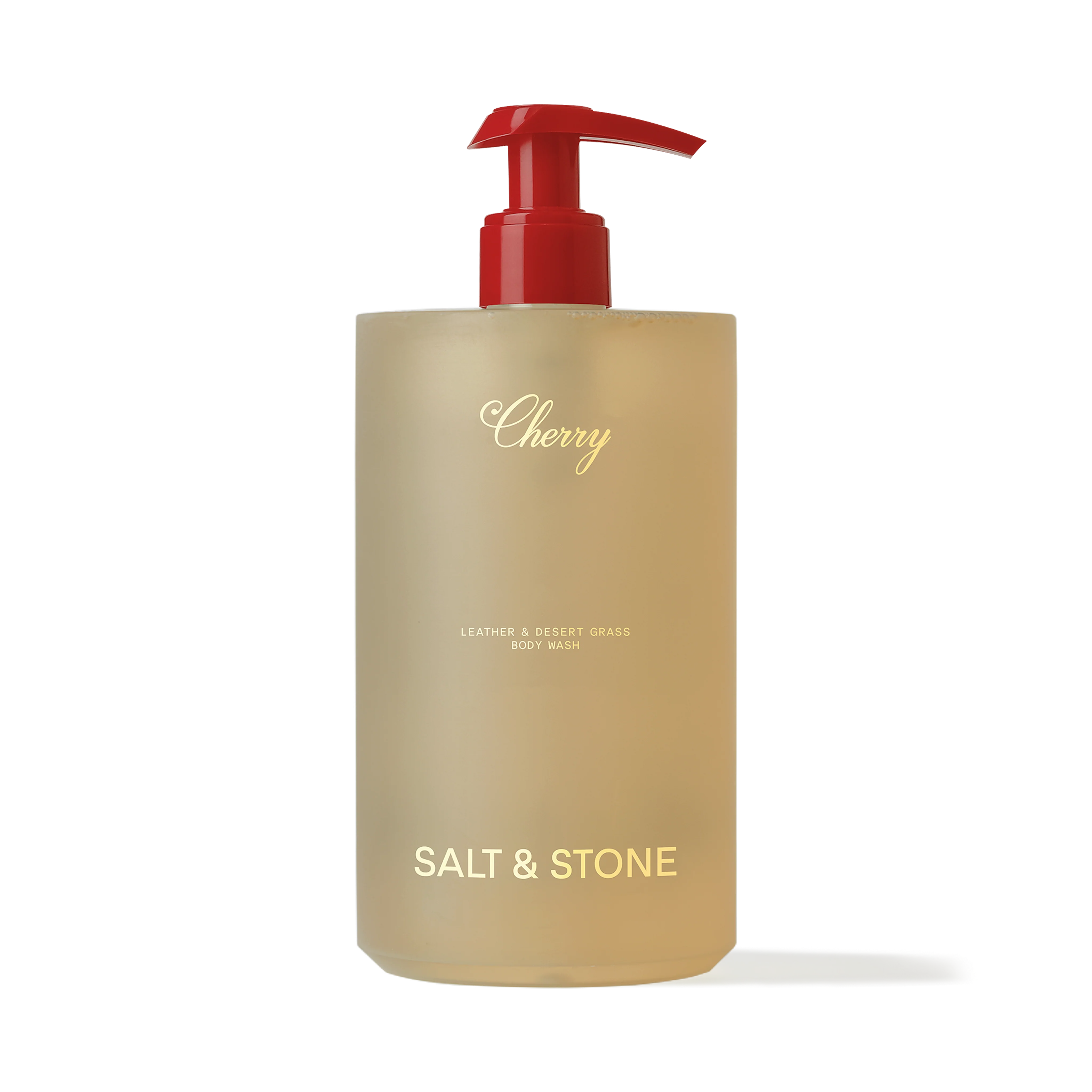 Cherry Body Wash: Leather & Desert Grass Scent SALT & STONE