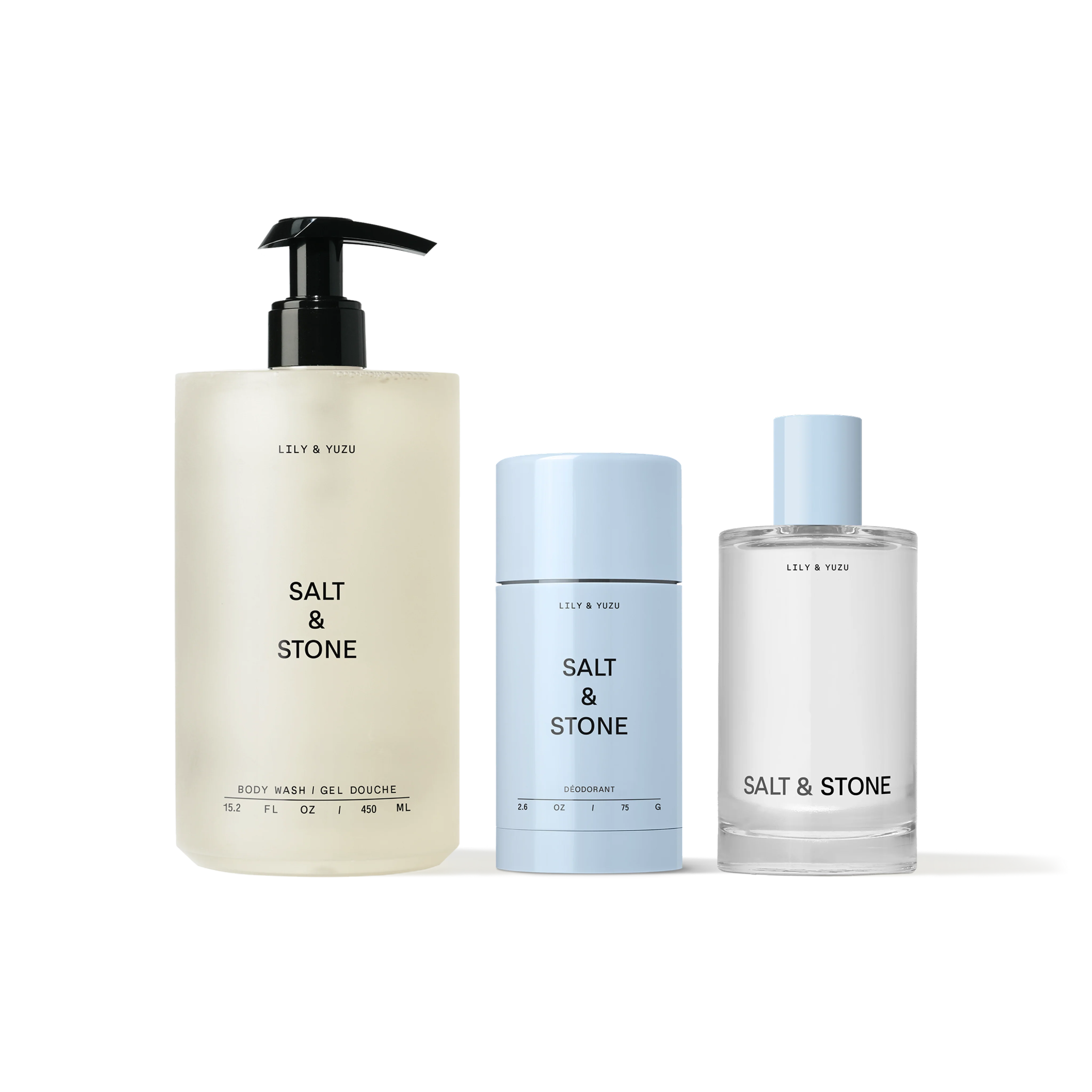 The Lily & Yuzu Collection – SALT & STONE