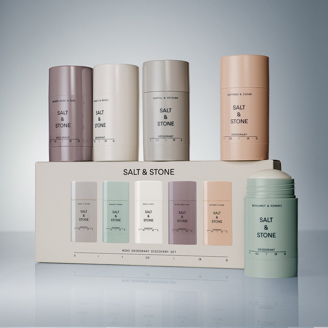 Mini Body Spray Set Aluminum-Free Deodorant & Mini Body Mist Set - SALT & STONE