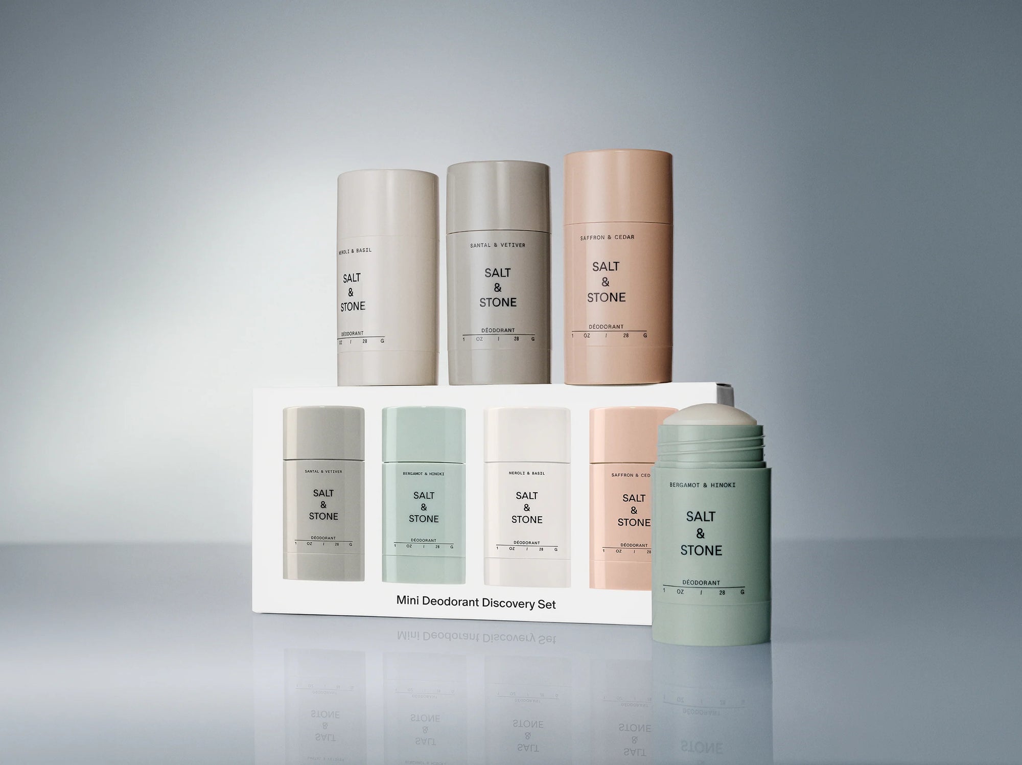 Salt & Stone discovery sets