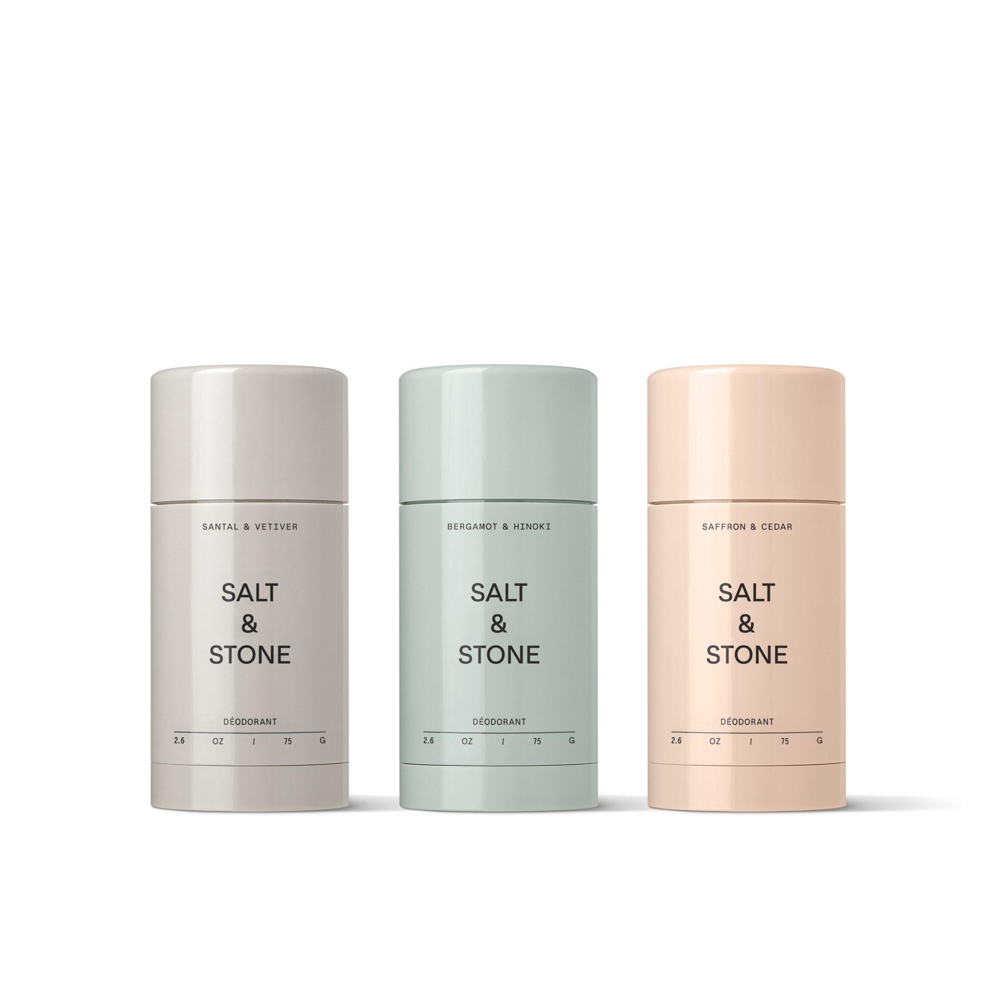 Deodorant Trio
