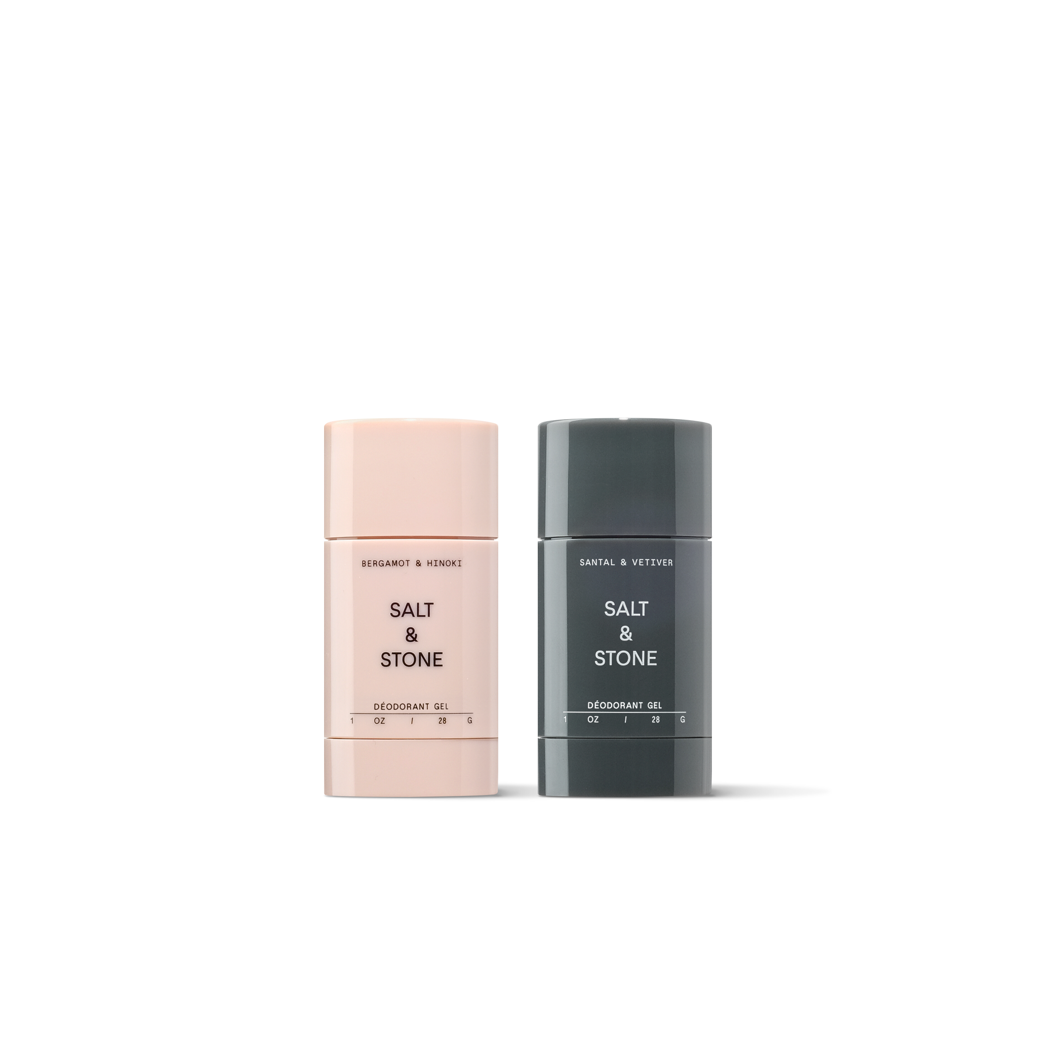 Aluminum Free Gel Deodorant: Mini Duo Set – SALT & STONE